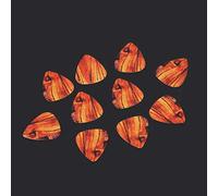 VGEBY Juego de Púas de Guitarra en Forma de Lágrima de Plástico Duradero, Tonos Brillantes para Guitarra, bajo, Ukelele, Banjo, Paquete de 10