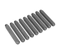 VGEBY Juego de Sellos Numéricos de 9 Piezas, Sellos Metálicos de Acero de 5 Mm con Caja de Almacenamiento, para Entusiastas del Bricolaje