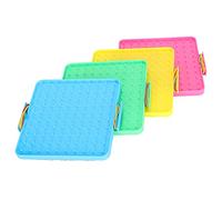 VGEBY Juego de tablero de clavos, atractivo y colorido, práctico entrenamiento de habilidades para herramientas de enseñanza, 4 piezas para entretener clases en casa o en el aula