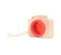 VGEBY Juguete de Efecto Ojo de Abeja, Lente de Prisma Cámara para Niños, Portátil Diversión Novedosa Aprendizaje con Llevar Al Aire Libre (Rojo)