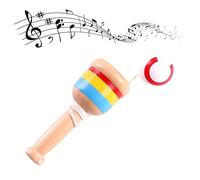 VGEBY Juguete de Madera para Atrapar Pelotas, Juguete Educativo para Atrapar Madera Maciza para Niños, Desarrolla la Coordinación Ojo-Mano para Edades de 5 Años en Adelante (White)