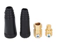 VGEBY Junta de Cable de Soldadura Conector Rápido Cobre Macho Hembra Par 200A 300A Conector de Cable de Soldador Estilo UE para Máquina de Soldadura por de Argón AWG 4 a 1 35 a 50 mm²