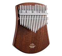 VGEBY Kalimba de 17 Teclas, Instrumento de Pulgar de Madera de Sapele