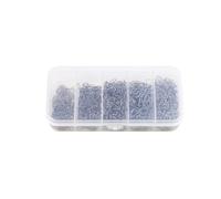 VGEBY Kit de Broches de Pesca de Acero Inoxidable, 450 Piezas con Caja de Almacenamiento, Conectores de Señuelo de Rápido para Usuarios de Aparejos de Pesca de Agua Dulce y Salada (450 broches de