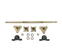 VGEBY Kit de Eje Trasero Go Kart, Kit de Montaje de Eje de Rueda Trasera de Metal de 24 Pulgadas para Vehículos Todo Terreno de 50 a 150 Cc, Quads, Triciclos de Derrape