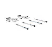 VGEBY Kit de Herrajes para Pinza de Freno de Disco, Pasadores y Clips de Acero Inoxidable para 406 Coupe, Fácil Instalación, Eficiencia de Frenado Mejorada