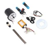 VGEBY Kit de Motor Cepillado de 36 V, 800 W, Interruptor de Marcha Atrás, Control de Dirección, Bobina de Cobre con Carcasa de Aluminio, con de Acelerador de Cadena Dentada, para