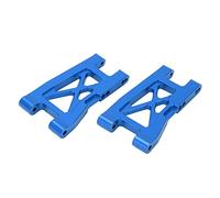 VGEBY Kit de Suspensión, Juego de Brazos de Suspensión Delantera Trasera de Aleación de Aluminio para Vehículos LaTrax Teton 760541 1/18 RC Actualización Fácil Instalación (Blue)