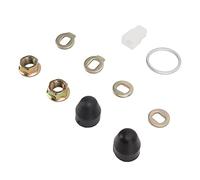 VGEBY Kit de Tuercas de Motor de Rueda de Acero M14 con Eje de 14 mm para Bicicleta eléctrica, Scooter, componente de Bicicleta