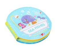 VGEBY Libro de Baño para bebé, Juguete de Ducha a Prueba de Lágrimas con Sonidos Crujientes para Baño, Educación Temprana (Océano)