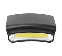 VGEBY Linterna Frontal Portátil LED, Luz de Tapa de 3 Modos con LED COB para Actividades Al Aire, Luz de Advertencia Intermitente Roja para Conducción Nocturna (Faro portátil)