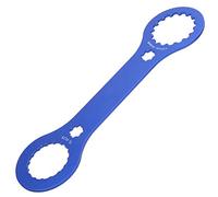 VGEBY Llave BB para Bicicleta, Herramienta de Bielas Integrada Multifunción de Aleación de Aluminio con Espacio de 16 Dientes de 44 Mm para Reparación del Soporte Inferior (Herramienta de llave BB-A)