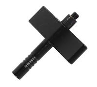 VGEBY Llave de Afinación de Tambor, 2 Piezas de Llave de Tambor de Metal con Tecla de Velocidad de Movimiento Continuo para Instrumentos de Percusión, Accesorios de Universales (BLACK)