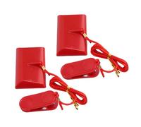 VGEBY Llave de Seguridad con Imán para Cinta de Correr, Interruptor Magnético de Parada de Emergencia de 2 Piezas Apto para Cinta de Correr 9600 GTS7 M8 M9 68x41 Mm