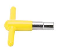 VGEBY Llave para Afinar Tambor, Llave en Forma de T para Entusiastas de la Música, Aleación Zine, de Silicona, Accesorios para Tambor (YELLOW)