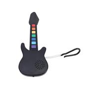 VGEBY Llavero de Guitarra, Mini Instrumento Musical de Silicona Plegable Portátil con Chips de Sonido para Niños y Adultos Que Aprenden Música (Versión en Color)