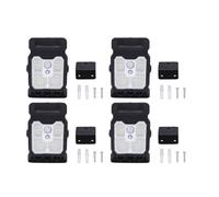 VGEBY Luces Solares con Clip, Sensor de Movimiento con 3 Modos de Iluminación a Prueba de Agua para Barandilla de Cubierta de Cerca de Jardín