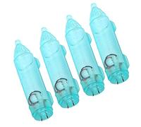 VGEBY Luz de señuelo de pesca, 4 unids agua activada diseño pesca señuelo LED luz subacuática señuelo lámpara impermeable cebo luz con caja