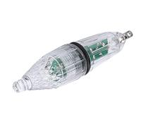 VGEBY Luz LED para Señuelo de Calamar, Anillo de Silicona Impermeable de Alto Brillo con 2 Modos de Iluminación, para Trampa de Pesca en el Mar, Pulpo, Sepia (Rojo)