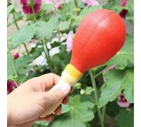 VGEBY Maracas, Instrumento de Percusión con Sonajero para Niños con de Madera de PVC para Música, Fiesta de Baile (rojo)