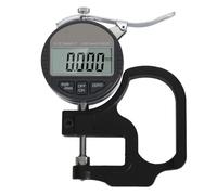 VGEBY Medidor de Espesor de Micrómetro Electrónico, Calibre de 0,001mm/0,00005in con Conversión Métrica en Pulgadas para Medición de Alambre de Chapa Metálica