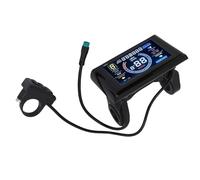 VGEBY Medidor de Pantalla LCD para Scooter, Panel de Control de Pantalla Colorido para Montaje en Manillar de 22,2 Mm para Bicicleta Eléctrica con Conector de Impermeabilización de 5