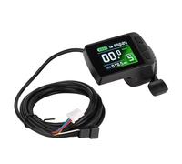 VGEBY Medidor de Pantalla LCD para Scooter, Panel de Visualización de Ciclismo, Medidor de Bicicleta de Montaña, Panel de Control de Pantalla a Color con Conector SM para Bicicletas