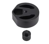 VGEBY Mini Adaptador de Trípode, Soporte de Aleación de Aluminio para Mini Plato, Se Adapta a Trípodes Estándar, Ideal para Camping y Vehículos Recreativos