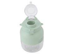 VGEBY Mini Licuadora Eléctrica Portátil para Botella de Agua para Deportes Al Aire Libre, Cerradura Segura, Carga USB, Material PP (verde claro)