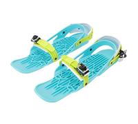VGEBY Mini Patines de esquí Patines de Nieve Ajustables Esquís de Nieve Cortos con Nailon Duradero de Acero Inoxidable para Adultos Esquí Al Aire Snowboard