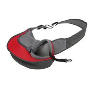 VGEBY Mochila Transportadora para Perros, Bolsa Transportadora para Mascotas de Tela Oxford de Malla Transpirable con Correa Ajustable para Perros y Gatos Pequeños (Tamaño 5,7 Pulgadas.)