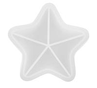 VGEBY Molde de Bandeja de Epoxi de Cristal, Diseño de Estrella de Mar de Silicona Duradera para Proyectos de Arte, 15,5 Cm, 1 Unidad