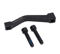 VGEBY Montaje de Pinza de Freno de Disco, Adaptadores de Montaje de Piezas de Freno, Convertidor de Adaptador de Freno de Disco de Montaje Posterior de 180mm con Pernos para Bicicleta de Montaña