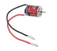 VGEBY Motor Cepillado 370, Carcasa de Acero Inoxidable, Alta Velocidad, 45T, Eje D de 2,3 Mm, bajo Nivel de Ruido, con Rodamiento Bidireccional, Fuerza Magnética Fuerte, para RC Car