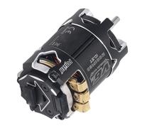 VGEBY Motor sin Escobillas RC, Motor Modificado V6M con Carcasa de Refrigeración de Aluminio, con Sensor de Alta Velocidad para Coche de Carreras 1/10 RC (10.5T)