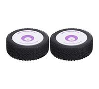 VGEBY Neumático trasero RC, 2 Piezas de Repuesto para Neumáticos Delanteros de Goma RC Adecuado para WLtoys 1/12 Remote Control Car Accesorios para maquetas de Coche