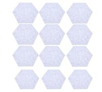 VGEBY Panel de Absorción Acústica de 12 Piezas, Juego de Espuma de Aislamiento Acústico de Alto Rendimiento para Mejorar la Calidad del Sonido, Adecuado para Uso Doméstico (GREY)