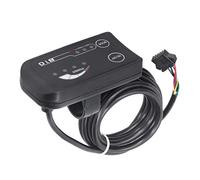 VGEBY Pantalla LED para Bicicleta eléctrica, 48V LED810 Pantalla de Instrumentos a Prueba de Agua Panel de medidor Ajustable de relación de Potencia de 3 velocidades para Bicicleta eléctrica