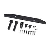 VGEBY Parachoques Trasero de Coche RC, Piezas Mejoradas de Aleación de Metal con Prevención de Impactos, Diseñado para Coches RC Todoterreno, Modelos Axial SCX10 III y 1/10 Crawler