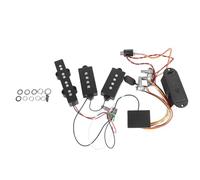 VGEBY Pastilla de bajo Eléctrico, Circuito de Preamplificador Robusto para Guitarristas y Amantes de la Música, Plástico-metal