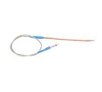 VGEBY Pastilla de Guitarra Eléctrica Piezoeléctrica, Tamaño Compacto, Conector de Salida de Metal Acústico de 2,5 Mm para Músicos, Color Plateado y Azul