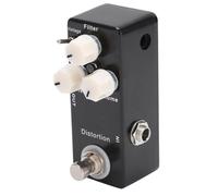 VGEBY Pedal de Distorsión Compacto con Interruptor True Bypass para Distorsión Clásica y turbo.