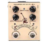 VGEBY Pedal de Efectos de Guitarra, Pedal de Efecto Acústico con Carcasa de Aleación de Aluminio, Funciones Antirretroalimentación para Músicos, Presentaciones en Vivo y Grabaciones de Estudio