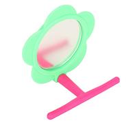 VGEBY Percha de Espejo para Pájaros, Diseño de Plástico Colorido, Entrenamiento de Equilibrio y Decoración para Periquitos, Agapornis, Cacatúas