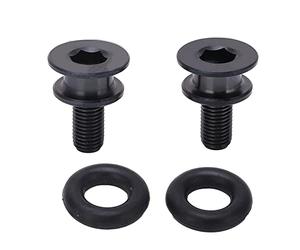 VGEBY Perno de manivela de bicicleta, M8x15mm Aleación de titanio Agujero cuadrado Eje central Tornillo resistente a la corrosión Bicicleta de montaña Perno de manivela Tornillo de soporte inferior