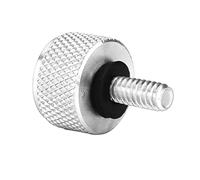 VGEBY Perno de Montaje del Asiento de la Motocicleta Tornillo del Asiento Trasero de Aluminio con Acabado Anodizado y Arandela de Goma 5 Colores 1 4 20 Rosca para Conductores de Touring Softail