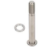 VGEBY Perno de Tija de Sillín, Tornillo de Abrazadera de Sillín de Aleación de Titanio, Ligero, de Alta Resistencia para Bicicleta Plegable