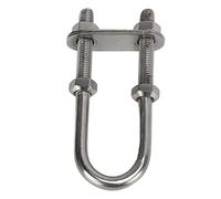 VGEBY Perno en U Marino con Tuerca, Hardware de Yate de Acero Inoxidable, Tornillo para Barco, Pernos en U para Aparejo, Cabrestante, Accesorios de Remolque (M8)