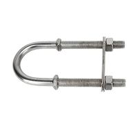 VGEBY Perno en U Marino con Tuerca, Hardware de Yate de Acero Inoxidable, Tornillo para Barco, Pernos en U para Aparejo, Cabrestante, Accesorios de Remolque (M12)