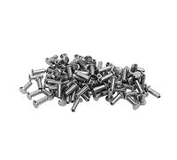 VGEBY Pernos de Tornillo de Carburo para Neumáticos de Automóvil, 100 Piezas, 16 Mm, Perno Antideslizante para Neumáticos de Nieve, para Auto, Camión, Carretilla Elevadora, Vehículo Todoterreno,